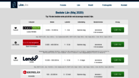 What Laanlaan.dk website looked like in 2020 (4 years ago)
