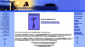 What Lifecoaching.com website looked like in 2020 (3 years ago)