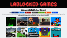 What Lablockedgames.com website looked like in 2020 (4 years ago)