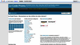 What Le-code-promo.fr website looked like in 2020 (3 years ago)