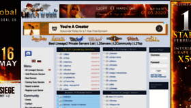 What L2network.eu website looked like in 2020 (3 years ago)