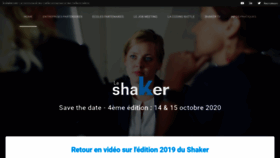 What Le-shaker.com website looked like in 2020 (3 years ago)