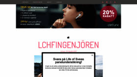 What Lchfingenjoren.se website looked like in 2020 (4 years ago)