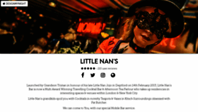 What Littlenansbar.designmynight.com website looked like in 2020 (4 years ago)