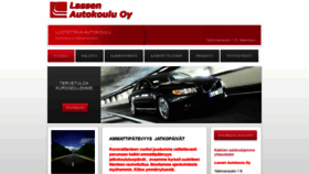 What Lassenautokoulu.fi website looked like in 2020 (3 years ago)