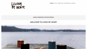 What Livingbyheart.dk website looked like in 2020 (4 years ago)