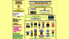 What Lynncoins.com website looked like in 2020 (3 years ago)