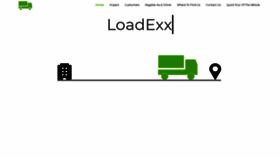 What Loadexx.com website looked like in 2020 (3 years ago)