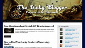 What Linkyblogger.com website looked like in 2020 (3 years ago)