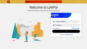 What Lyfepal.com website looked like in 2020 (3 years ago)