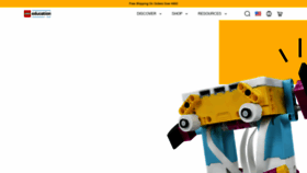 What Legoeducation.com website looked like in 2020 (3 years ago)