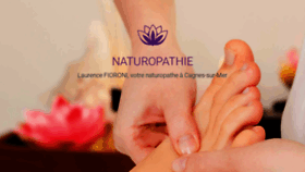 What Laurence-naturopathe.fr website looked like in 2020 (4 years ago)