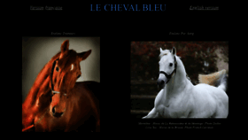 What Le-cheval-bleu.com website looked like in 2020 (4 years ago)