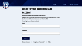 What Login.cardiffcityfc.co.uk website looked like in 2020 (3 years ago)