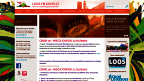 What Loos-en-gohelle.fr website looked like in 2020 (3 years ago)