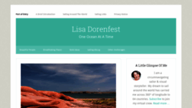 What Lisadorenfest.com website looked like in 2020 (3 years ago)