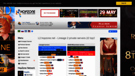 What L2.hopzone.net website looked like in 2020 (3 years ago)