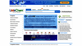 What Lookchem.com website looked like in 2020 (3 years ago)