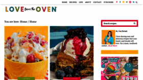 What Lovefromtheoven.com website looked like in 2020 (3 years ago)