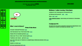 What Lickl.net website looked like in 2020 (3 years ago)