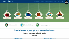 What Loanbaba.com website looked like in 2020 (3 years ago)