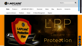 What Lapcareindia.com website looked like in 2020 (3 years ago)