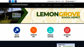 What Lemongrovesd.net website looked like in 2020 (3 years ago)