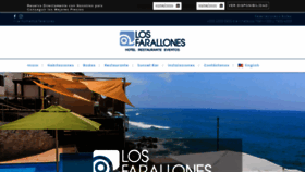 What Losfarallones.com website looked like in 2020 (3 years ago)