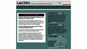 What Lacera.com website looked like in 2020 (3 years ago)