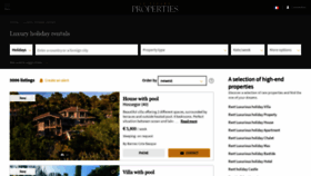What Luxury-villas-rentals.com website looked like in 2020 (3 years ago)