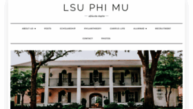 What Lsuphimu.com website looked like in 2020 (3 years ago)