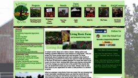 What Livingroots.org website looked like in 2020 (3 years ago)