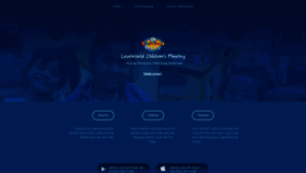 What Loveworldchildrensministry.org website looked like in 2020 (3 years ago)