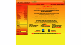What Localize-friends.com website looked like in 2020 (3 years ago)