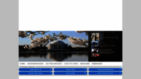 What Living-in-washingtondc.com website looked like in 2020 (3 years ago)