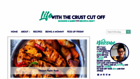 What Lifewiththecrustcutoff.com website looked like in 2020 (3 years ago)