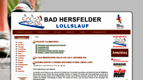What Lollslauf.de website looked like in 2020 (3 years ago)