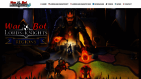 What Lordsandknightsbot.com website looked like in 2020 (3 years ago)