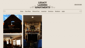 What Legacylandingapts.com website looked like in 2020 (3 years ago)
