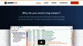 What Logviewerplus.com website looked like in 2020 (3 years ago)