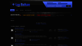 What Los-balkan.com website looked like in 2020 (3 years ago)