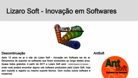 What Lizarosoft.ebras.bio.br website looked like in 2020 (3 years ago)