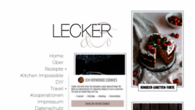 What Leckerundco.de website looked like in 2020 (3 years ago)