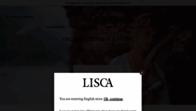 What Lisca.mk website looked like in 2020 (3 years ago)