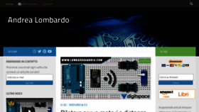 What Lombardoandrea.com website looked like in 2020 (3 years ago)
