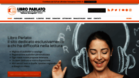 What Libroparlato.org website looked like in 2020 (3 years ago)