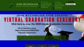 What Lincolnstemcharter.com website looked like in 2020 (3 years ago)