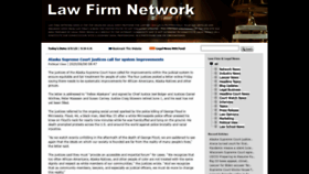 What Lawfirm-network.com website looked like in 2020 (3 years ago)