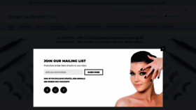 What Leoneldabeauty.co.za website looked like in 2020 (3 years ago)