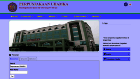 What Lib.uhamka.ac.id website looked like in 2020 (3 years ago)